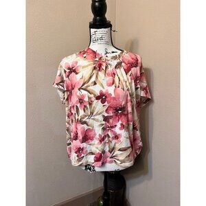 Alfred Dunner beaded Rose top 453